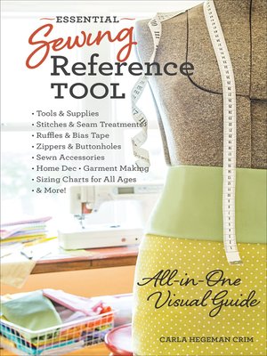 cover image of Essential Sewing Reference Tool